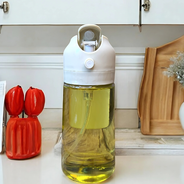 Mist Spray Bottle, 2 in 1 Oil Dispenser, Olive Oil Sprayers + Misters