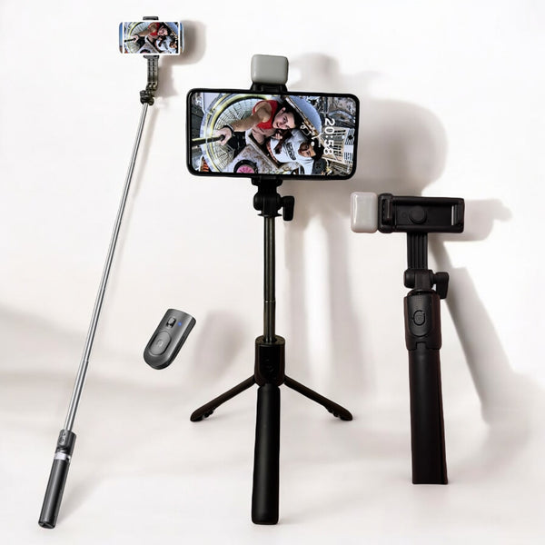 tripod selfie stick, Selfie Stick, Extendable Selfie Stick Tripod with Wireless